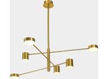 Lampada A Sospensione Remdal PND-16374-6-COP-GD-3K Italux