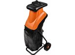 Kraft&Dele | Trituratore Da Giardino, 3000 W, 45 Mm, Sacco Di Raccolta, Trituratore A Lama, Trituratore, Trituratore Elettrico A Lama