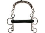 Hispano Hipica Pelham Mullen Bocchino In Gomma Morbida Argento 13,5 Cm Argento 13,5 Cm