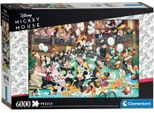 Clementoni - Puzzle Disney Gala 6000 ElementóW - Wysoka Jakość, Oficjalny Produkt