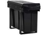 Vidaxl Cestino Per Rifiuti Soft-Close 36 L