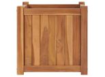 Letto Rialzato 40X40X40 Cm In Legno Massiccio Di Teak