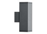 Gnosjö Konstsmide Al Wandleuchte Anth-Lack/Al GU10 Halogen 7907-370)