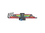 Wera 967/9 Tx Xl Multicolour Hf 1 WinkelschlüSselsatz Mit Haltefunktion, Lang, 9-Teilig (05024470001)