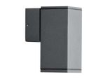 Gnosjö Konstsmide Al Wandleuchte Anth-Lack/Al GU10 Halogen 7908-370)