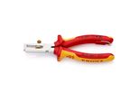 Knipex 11 06 160 T Bk Abisolierzange Mit ÖFfnungsfeder, Universal Verchromt Vde 160 Mm)