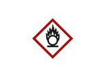Gefahrstoffsymbol FlammeüBer Kreis, Typ: 03026 ; Nvent Hoffman (B171.15.222)
