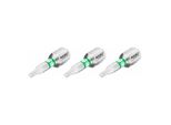 Hazet Bit 2223N-T8/3, Sechskant Massiv 6,3 (1/4 Zoll), Innen Tx Profil, T8, Anzahl Werkzeuge: 3)