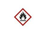 Gefahrstoffsymbol Flamme, Typ: 04105 ; Nvent Hoffman (F170.15.196)