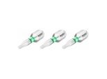 Hazet Bit 2223N-T9/3, Sechskant Massiv 6,3 (1/4 Zoll), Innen Tx Profil, T9, Anzahl Werkzeuge: 3)