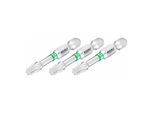 Hazet Bit 2223NSLG-T27/3, Sechskant Massiv 6,3 (1/4 Zoll), Innen Tx Profil, T27, Anzahl Werkzeuge: 3)