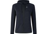 Timeless Maglia Woman - Giacca In Pile Con Cappuccio Da Donna, Montura, Colore: 9290-ANTRACITE/BLACK, Taglia: S
