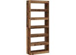 Syfax™ Armadio Per Libri Legno Vecchio 80 X 30 X 198 Cm