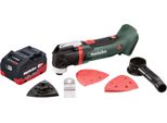 Metabo Mt 18 Ltx Multiutensile A Batteria 18 V Ois / Starlock + 1X Batteria Lihd 5,5 Ah - Senza Caricatore