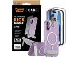 Panzerglass ® | Care By ® 3-In-1 Feature Kick Bundle Iphone 17, Apple, Apple - Iphone 17, Applicazione A Secco, Resistente Ai Graffi, Resistente Agli Urti, Trasparente, 1 Pezzi