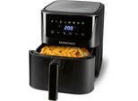 Friggitrice Ad Aria Calda Gourmetmaxx 6,5 L | 1600 W | 80 - 200 °C | Display Touch Led Digitale E Timer | Nero *Prodotto Di Seconda Scelta*