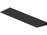 Izrielar Rampa In Gomma Per Soglie 90 X 15 X 2 Cm, Portata Max. 1 T, Antiscivolo Rampa Per Soglie Per Sedie A Rotelle E Deambulatori, Rampa Per Cordoli Accorciabile