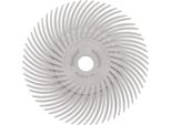 Spazzola Radiale Premium Sunburst Ø 76 Mm Grana 120 Bianca