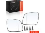 Frankberg 2X Vetro Specchio Esterno Anteriore Sinistro Destro Per Mercedes-Benz W245 W169