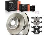 Frankberg 2X Dischi Freno 4X Pastiglie Freno Asse Anteriore Per Bmw X3 E83 2.0L 2.5L 3.0L 2003-2011