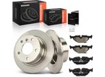 Frankberg 2X Dischi Freno 4X Pastiglie Freno Asse Posteriore Per Bmw Serie 3 Compact E36 1.6L 1.9L 1.8L 1.7L 2.5L 1994-2000