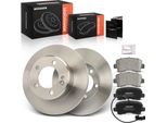 Frankberg 2X Dischi Freno 4X Pastiglie Freno Asse Posteriore Per Nissan NV400 Opel Movano B Renault Master Iii