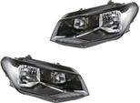 Set Fari Principali 12 V W21/5W H21W H4 Alogeni Ff Hella Per Vw Caddy E Altri Modelli