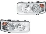Set Fari Principali Sinistro Destro 24 V H7/H1 P21W Ff Alogeno Hella Per Daf Lf