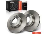 Frankberg 2X Dischi Freno Asse Anteriore Per Bmw Serie 5 Touring E60 E61 2.0L 2.2L 2.5L 3.0L 2003-2010