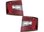 Set Luci Posteriori Sinistra Destra P21W PY21W Hella Per Skoda Octavia