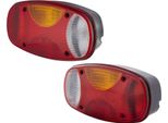 Set Luci Posteriori Sinistra Destra 12 V 24 V P21W R10W Hella Per John Deere
