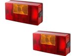 Set Luci Posteriori Sinistra Destra 12 V 24 V P21W R10W Hella Per Knaus