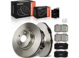 Frankberg 2X Dischi Freno 4X Pastiglie Freno Asse Anteriore Per Mercedes-Benz Cls C219 Classe E W211 S211