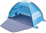 Succebuy Tenda Da Spiaggia Per 4 Persone, Protezione Upf 50+, Tenda Portatile Con Borsa E Picchetti, Ombrellone Leggero Per Campeggio, Pesca E Picnic