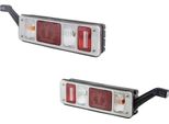 Set Luci Posteriori Sinistra Destra 24 V P21W PY21W Led Hella Per Scania