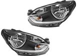 Set Fari Principali 12 V W21/5W PY21W H4 Ff Alogeni Hella Per Vw Up! E Altri Modelli.