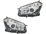 Set Fari Principali Sinistro 12 V D1S/H7 W5W PY21W Xenon Hella Per Nissan Qashqai