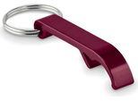 Midocean - "Ovikey"" Portachiavi In Alluminio Riciclato MO354 (1,3 Cm X 7,5 Cm X 2,5 Cm) (Rosso Bordeaux)"