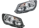 Set Fari Principali Sinistro Destro 12 V H4 PY21W P21W Ff Hella Per Vw Caddy E Altri Modelli