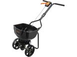 Spandiconcime Vevor Con Capacità Di 6,8 Kg, Larghezza Di Spargimento Di 3 M, Spandiconcime Centrifugo Con Ruote Da 25,4 Cm, Quantità Di Spargimento Regolabile, Spandiconcime Per Fertilizzanti E Sementi Nel Giardino Di Casa.