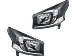 Set Di Fari Principali 12 V W21/5W H4 PY21W Ff Alogeni Hella Per Opel Vivaro E Altri Modelli