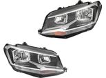 Set Fari Principali 12 V H7 H21W W21/5W Alogeni Ff Hella Per Vw Caddy E Altri Modelli