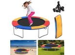 Copertura Per Bordo Trampolino Izrielar Ø 244 Cm Colorata, Protezione Per Molle Protezione Per Bordi, Resistente Ai Raggi Uv, Resistente Alle Intemperie