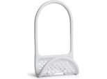 Umbra Sling Waschbeckenhalter, Waschbecken Halter, SpüLbeckenhalter, Gummi, Weiß, 20 Cm, 1004294-660