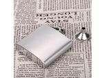 Fiaschetta Portatile In Acciaio Inox Per Vino E Whisky Elegante Bottiglia Per Alcolici Con Imbuto Da 5 Once