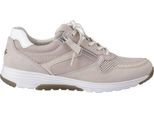 Gabor Rollingsoft Scarpe Da Donna - Scarpe Sportive Stringate Beige Tempo Libero