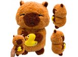 Peluche Capibara Con Anatra Peluche Anatroccolo 25 Cm