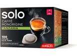 Set Di 100 Cialde E.S.E. Solo Caffè Monorigine Tanzania Per Macchine Da Caffè Polti