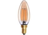 Lampadina Led 4W Ambra E14 2200K Dimm 552-B35-DIM-AMB Italux