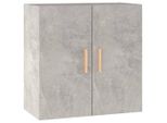 Syfax™ Armadietto A Muro Grigio Cemento 60X30X60 Cm Legno Multistrato